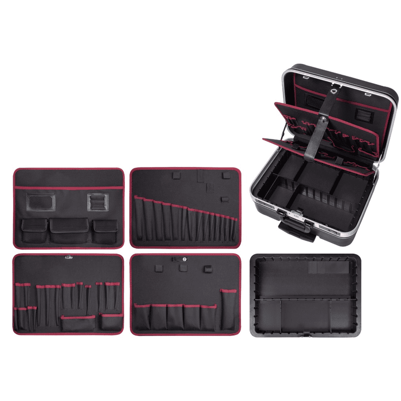 KRAFTWERK ABS-Roll-Werkzeugkoffer P395, leer, LxBxH 250 x 490 x 430 mm