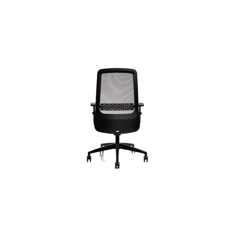Chaise de bureau Prosedia 172II, dossier haut en résille, noir