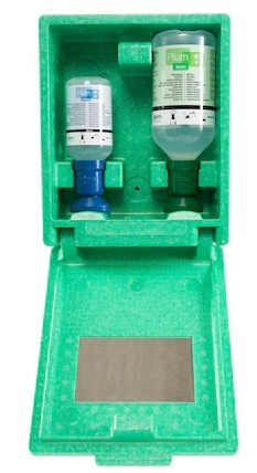 Augen-Notfallstation Wandbox Plum 4789
