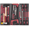 KRAFTWERK PRO LINE COMPLETO Jeu d'outils EVA, outils de frappe et de coupe avec limes, 40 pièces