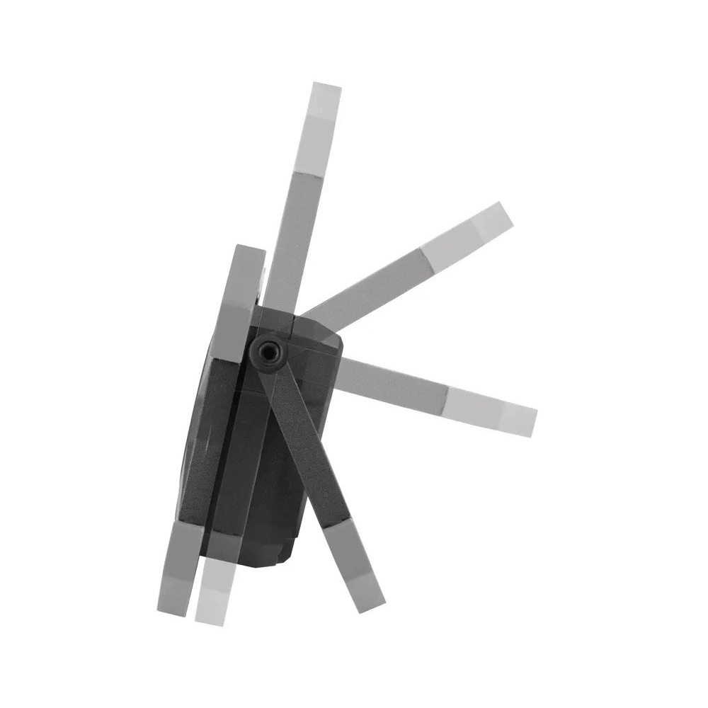 Steffen LED Akku-Arbeitsstrahler 25 W, 3'000 lm, 6500 K, 3-stufig dimmbar, IP54, schwarz/grau