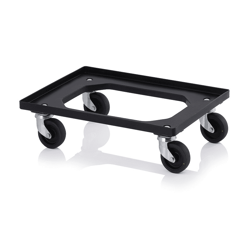 Transportroller antistatisch zu Euro-Stapelbehälter, 620 x 420 x 135 mm