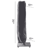 Platinum AeroCover Freiarmsonnenschirm Schutzhülle, Höhe 2920 mm, Durchmesser 600/650 mm