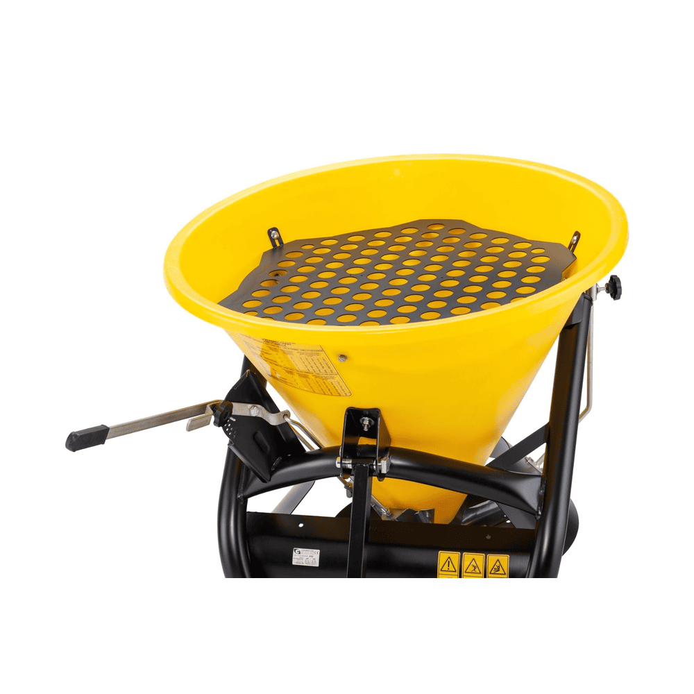 Chariot d'épandage SW180 avec Trémie en polyéthylène 180 litres