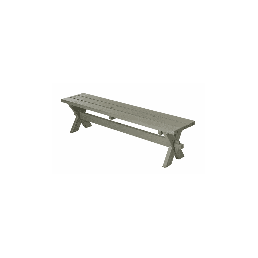 Nostalgie Plankenbank, diverse Farben, 1770 x 380 x 440 mm