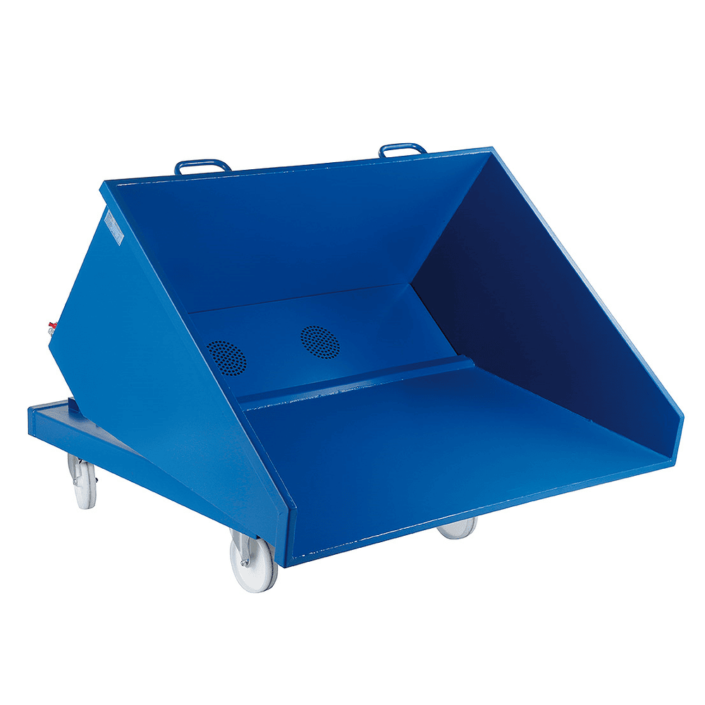 Proficontainer avec double fond et robinet de vidange