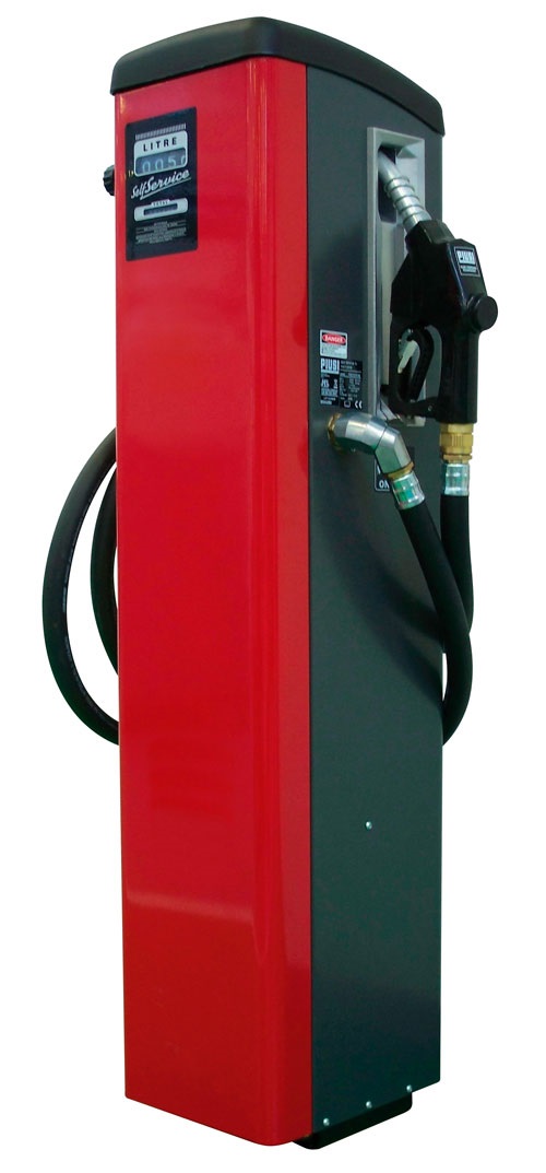 Diesel-Zapfsäule K44 für LKW mit mechanischem Zähler