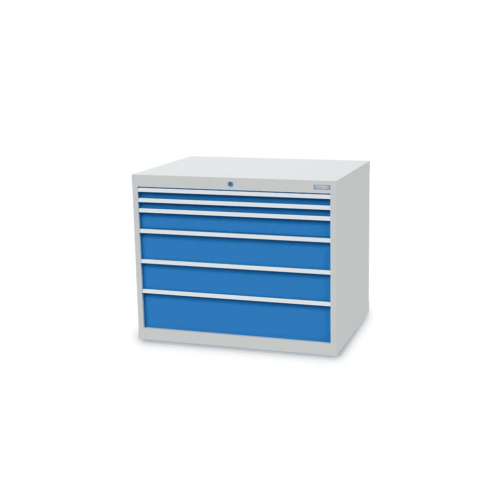 Bedrunka+Hirth Armoire à tiroirs, profondeur 736 mm, R 36-24, nombre de tiroirs 6