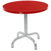 Schaffner Table d'appoint Säntis avec plateau métallique, en diverses couleurs