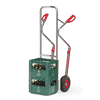 Fetra Diable en aluminium avec patins en plastique, godet standard, capacité de charge 200 kg
