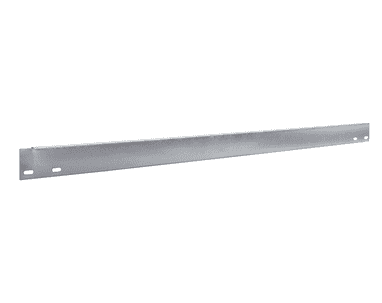 Schulte Barre de butée pour rayonnages à tablettes en système enfichable, hauteur 55 mm