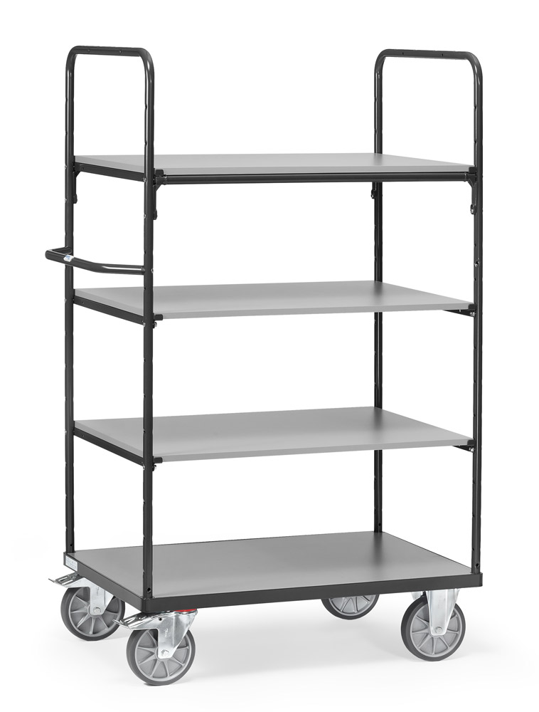 Etagenwagen "Grey Edition" mit 4 Böden in verschiedenen Grössen