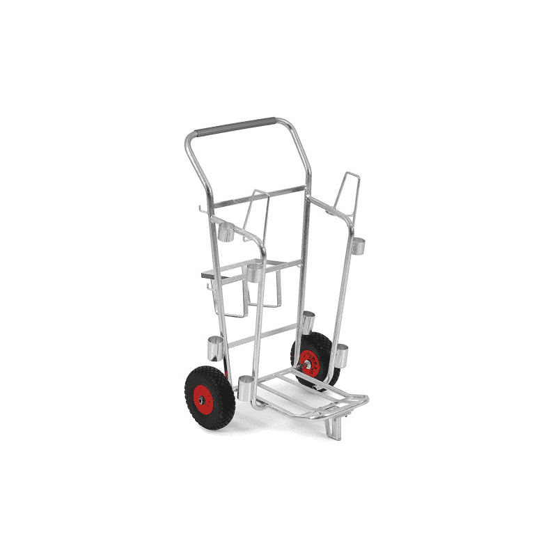 Chariot de nettoyage pour une manipulation facile des bacs - 120 litres
