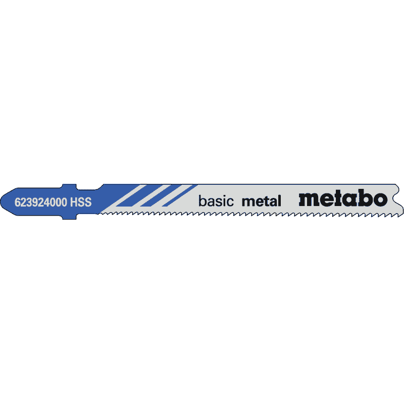 Metabo Stichsägeblatt "Basic Metal" HSS 66 mm / progressiv, 5 Stück