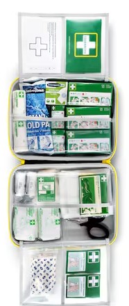 Trousse de premiers secours grande, Cederroth 51011007, DIN 13157, L x H x P 310 x 247 x 80 mm