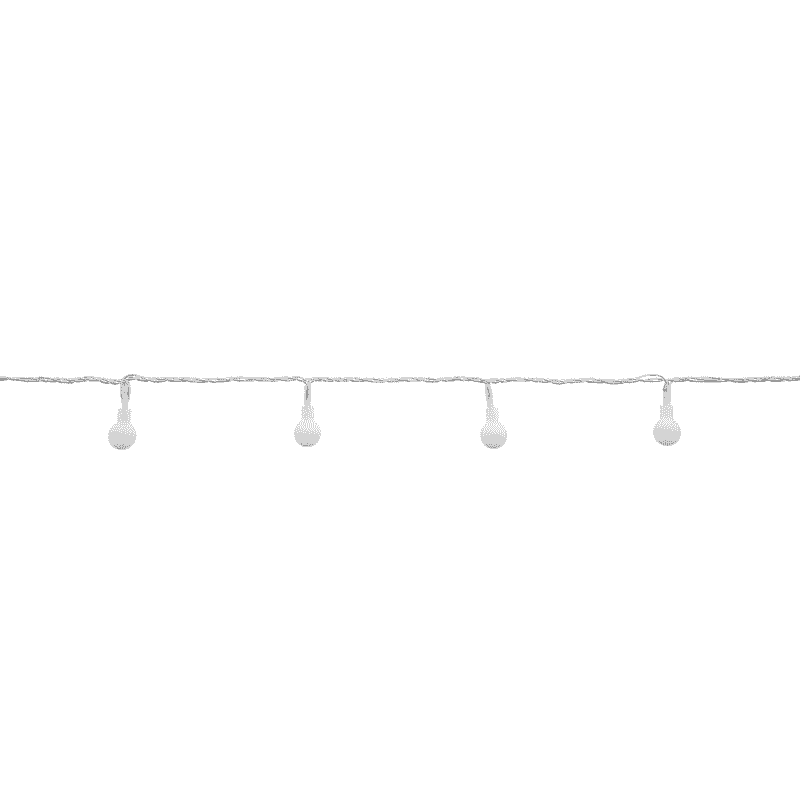 Steffen GardenLine LED Lichterkette warmweiss 25 m, 200 LED, 6W, 2700K, IP55