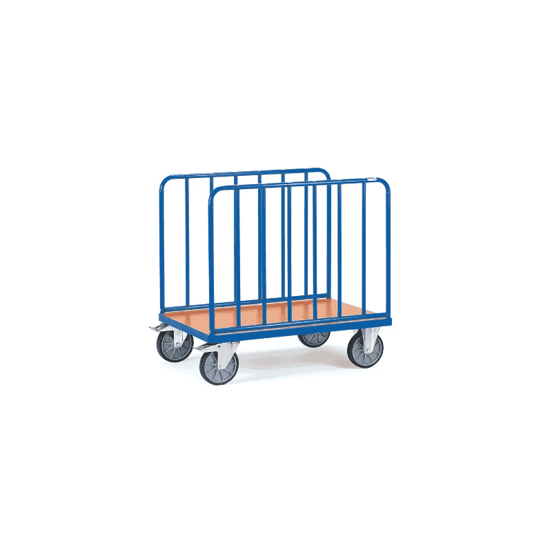 Fetra Längswandwagen, Tragkraft 600 kg, mit vertikalen Streben, drei versch. Grössen