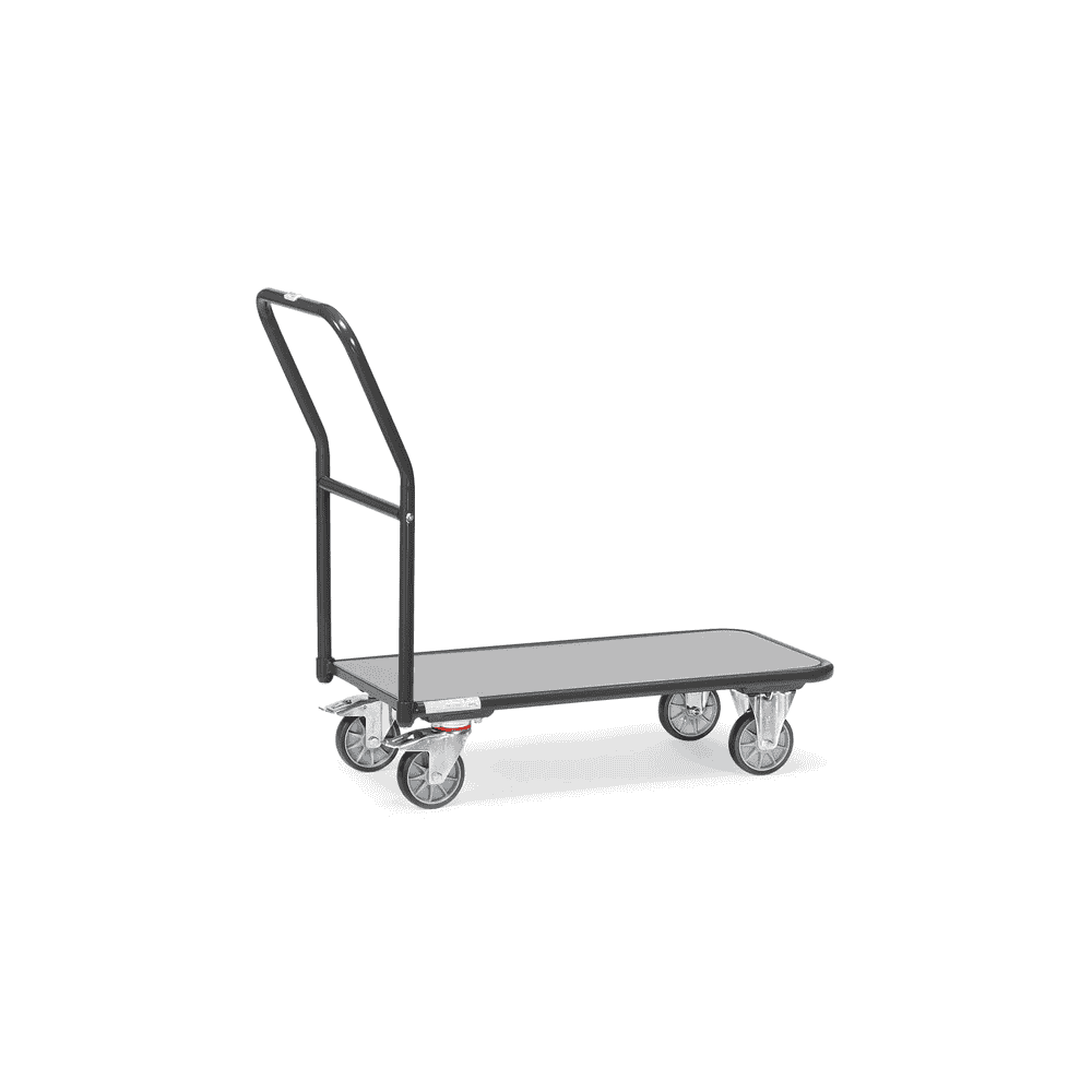 Transportwagen aus Stahlrohr in edlem grau | Tragkraft 250 kg | verschieden Plattformgrössen