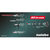 Metabo Akku-Multifunktionsantrieb MA 36-18 LTX BL Q, 18 V mit Rundgriff, ohne Akku