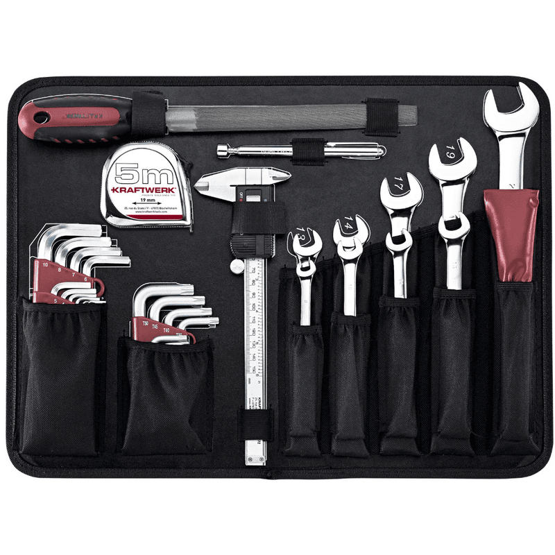 KRAFTWERK PRO LINE Profi-Alu-Werkzeugkoffer KW PB HT, 263-teilig