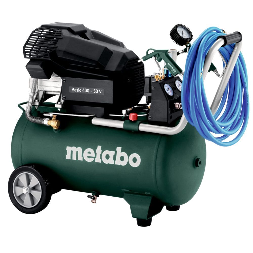 Metabo Compresseur Basic 400-50 V, réservoir de 50 l 2300 W