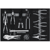 KRAFTWERK BT LINE Chariot d'atelier BT700s, 7 tiroirs, 194 pièces, outils inclus