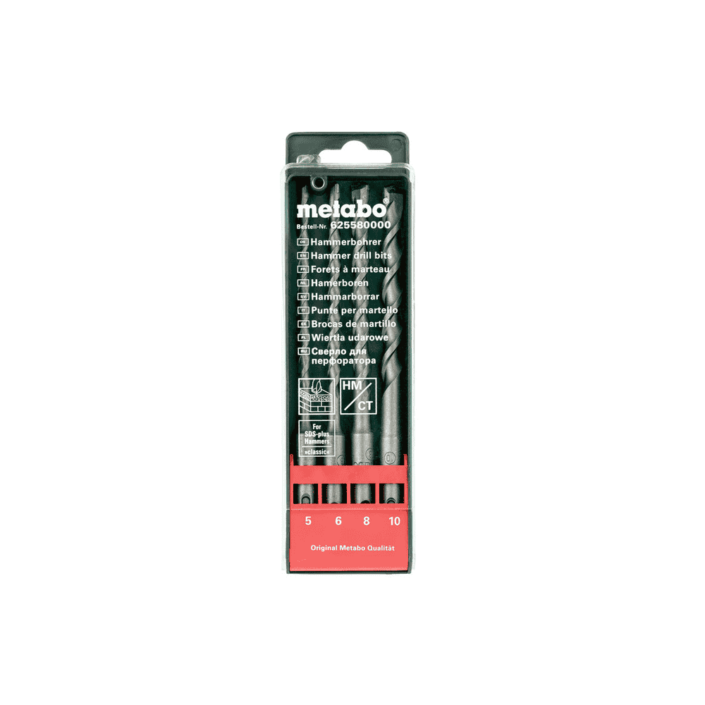 Metabo SDS-plus "SP"-Bohrersatz, 4-teilig