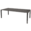 Schaffner Table de jardin LUZERN, extensible, plateau en fibre de verre, disponible en plusieurs versions