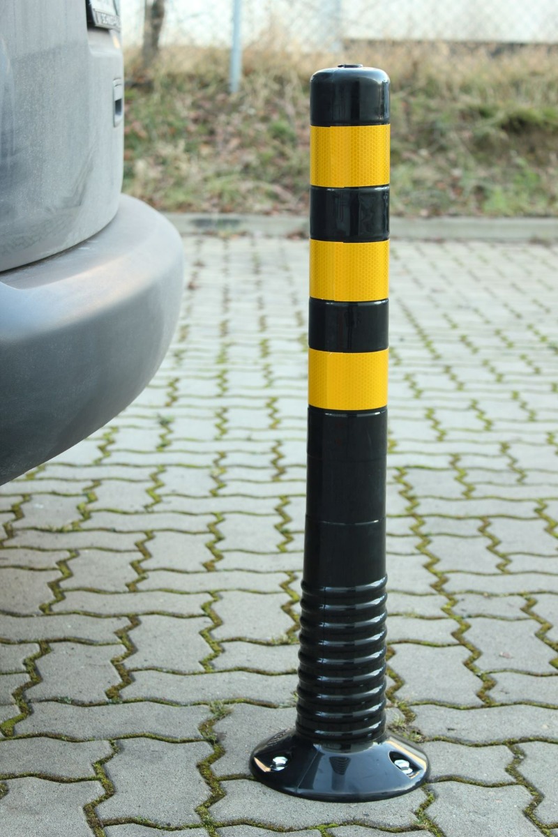 Flexible Absperrpfosten, in diversen Ausführungen