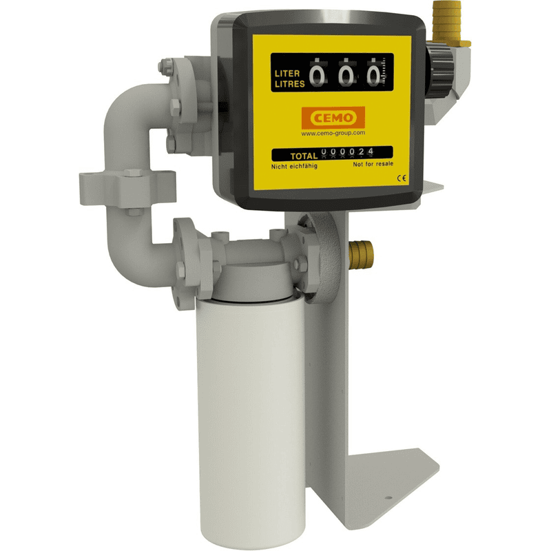 CEMO Filtre avec compteur et séparateur d'eau pour Stations complet CUBE pour diesel Outdoor Basic 7500 l