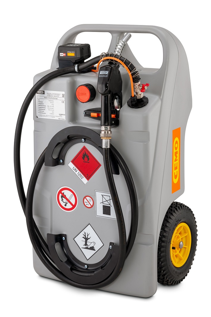 Dieseltrolley 60 Liter mit CAS-Akkusystem
