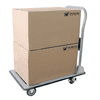 Plattformwagen, Tragkraft 250 kg, Anthrazit, LxBxH 920 x 610 x 860 mm