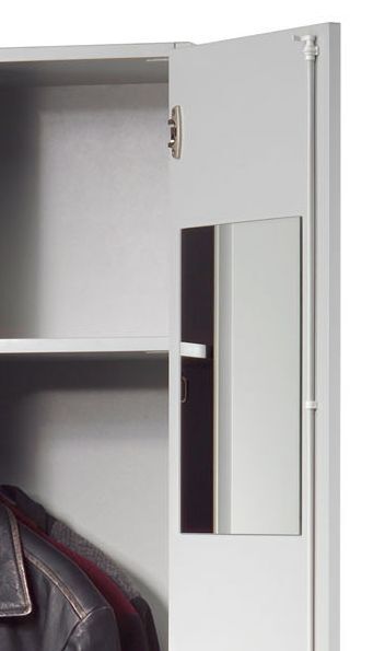 Garderobenschränke Rhone mit abschliessbaren Türen, 800 x 420 x 2004 mm, in diversen Farben