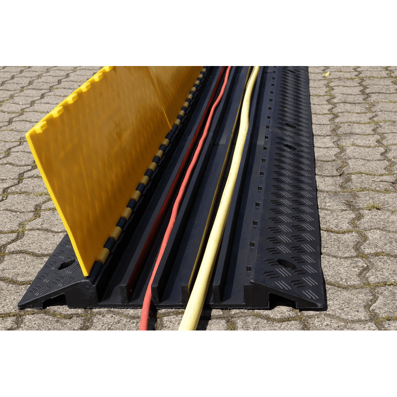 Kabelbrücke mit Deckel, 2 bis 5 Kanäle, gerade oder Winkelstück