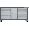 KRAFTWERK BT LINE Werkzeugwagen XXL BT1800, 13 Schubladen, leer, LxBxH 470 x 1805 x 1000 mm
