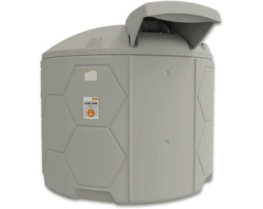 CEMO CUBE Lagertank Outdoor Basic für Salzsole und Flüssigdünger, mit Zulassung für Schweiz