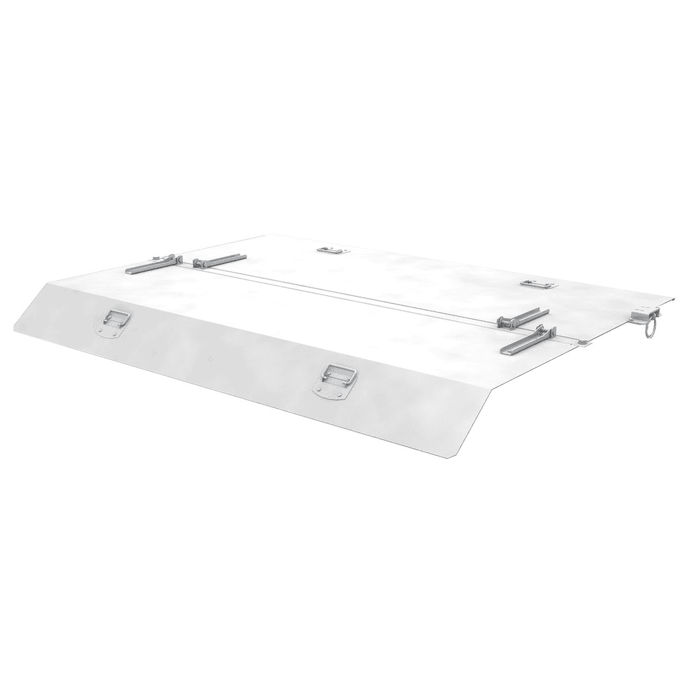 Couvercle galvanisé pour mini-récipients, type MGU + SMGU