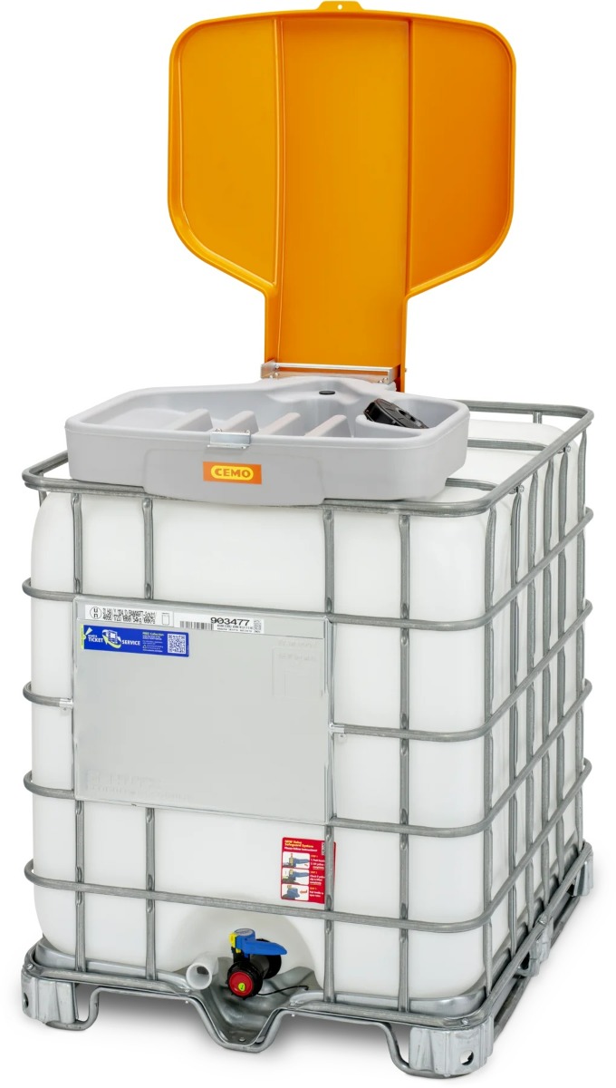 Entonnoir de remplissage IBC en PE - Accessoires pour conteneurs IBC