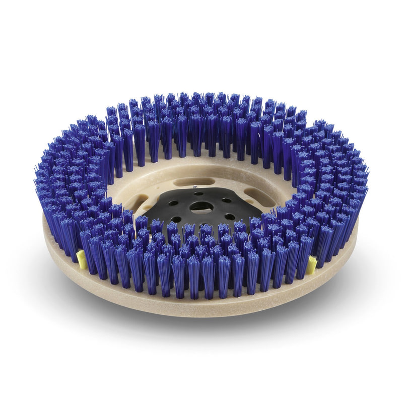 Kärcher Scheibenbürste, mittel, blau, 508 mm