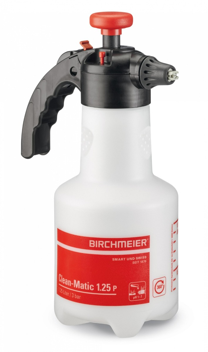 Birchmeier Druckspeicher-Sprühgerät Clean-Matic 1.25 P / 360°, in zwei Ausführungen