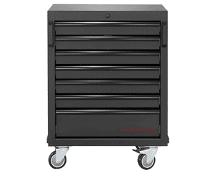 KRAFTWERK MOBILIO Chariot d'atelier avec caisson inférieur, 7 tiroirs, sans outils, disponible en 2 couleurs