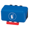 Boîte de rangement pour gants de protection, L236xP120xH120 mm, bleu