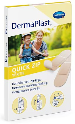 Pflasterspender Hartmann Quick Zip, elastisch/wasserfest, Set à 20 Stück