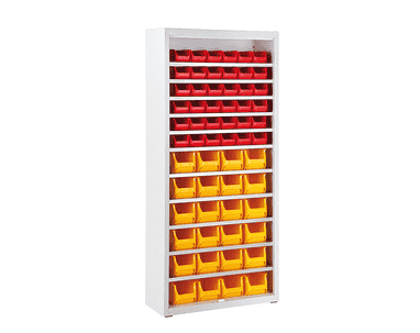 Armoire de rangement avec 60 casiers de rangement