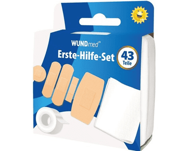 Trousse de premiers secours, WUNDmed, 05-008, coffret de 43 pièces