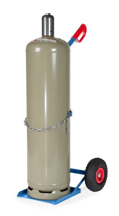 Fetra Stahlflaschenkarre für 1 Propangasflasche 11 kg Ø 300 mm oder 33 kg Ø 318 mm