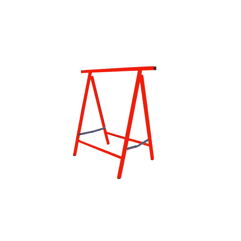Arbeitsbock CLAP rot, Tragkraft 100 kg