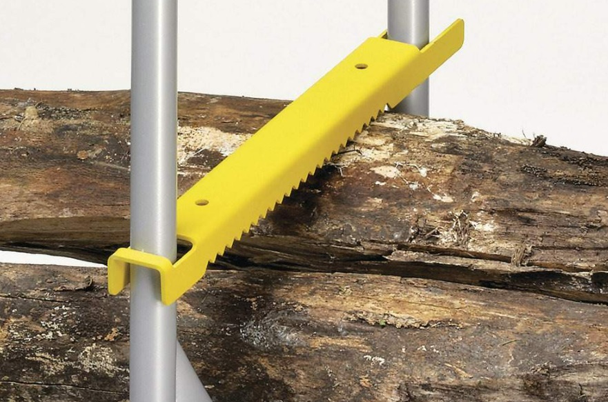 Sägebock mit Auswurfsicherung, Tragkraft 150 kg, 700 x 675 x 1120 mm