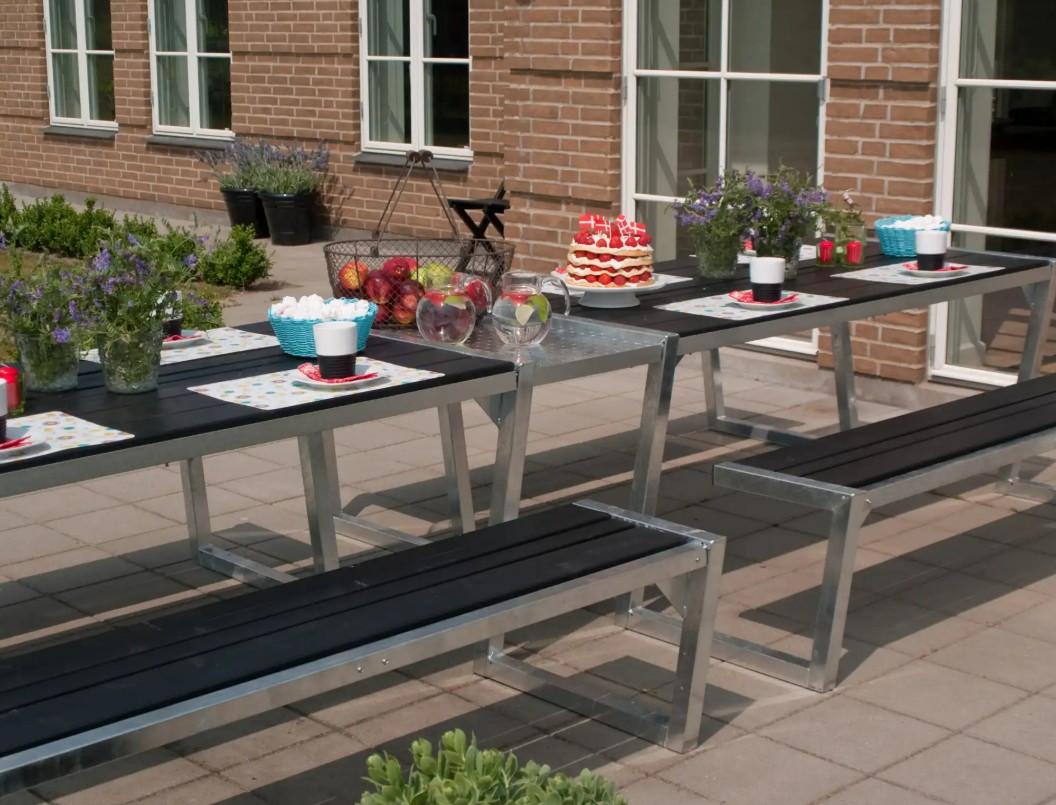 PLUS Mobilier de jardin modulable Zigma, disponible en plusieurs modèles