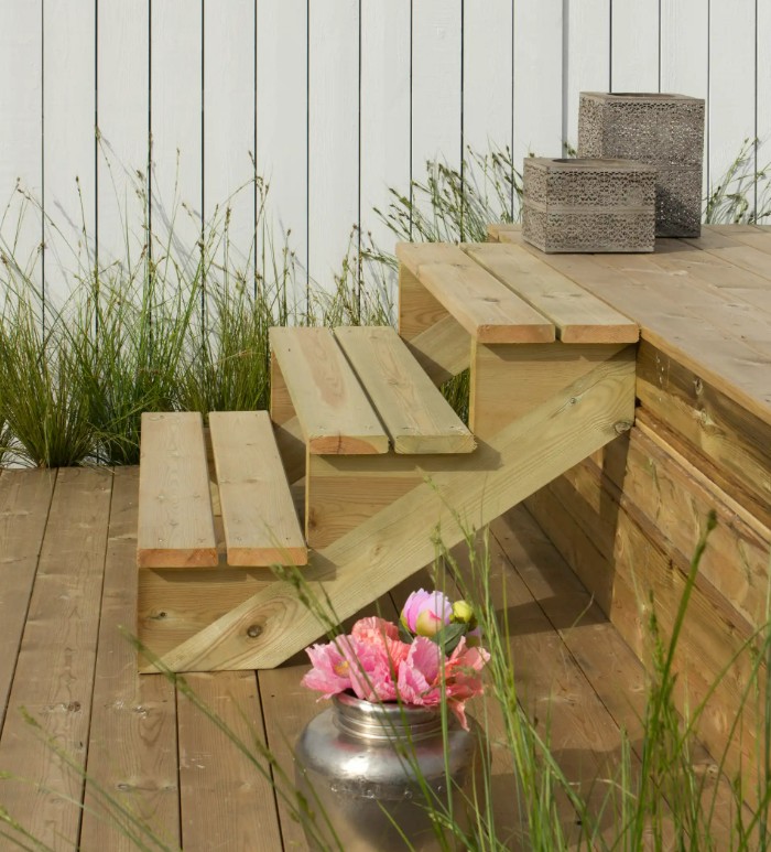 PLUS Limon d'escalier à 34,2°, profondeur de marche 250 mm, disponible en plusieurs versions